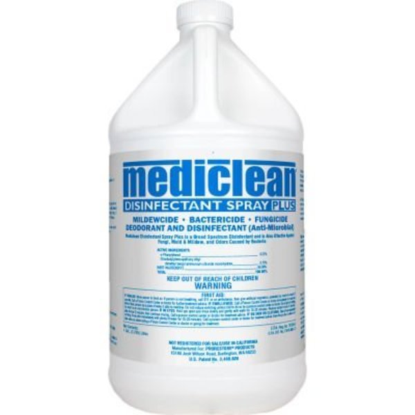 Dri-Eaz Mediclean Disinfectant Spray Plus 221522000 - 1 Gallon - Case of 4 108382